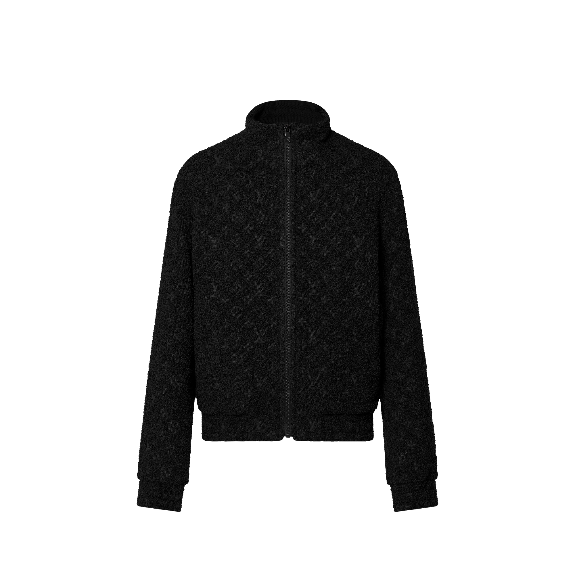 LOUIS VUITTON ジップアップブルゾン ブラック 50 LOUIS VUITTON ジップアップブルゾン ブラック 50